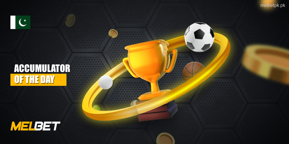 Accumulator of the day at Melbet